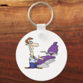 歯科用歯科治療椅子および歯科用手術椅子 キーホルダー (正面)