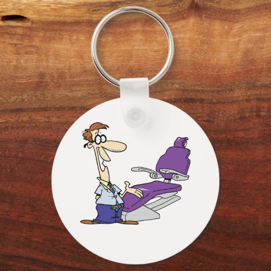 歯科用歯科治療椅子および歯科用手術椅子 キーホルダー (正面)