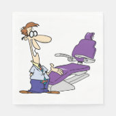 歯科用歯科治療椅子および歯科用手術椅子 スタンダードランチョンナプキン (正面)