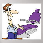 歯科用歯科治療椅子および歯科用手術椅子 ポスター (正面)