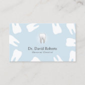 歯科用歯科用アポイントメントライトブルー 予約カード (正面)