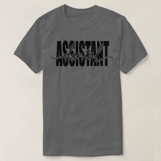 歯科用歯科補助歯科用歯科ナース Tシャツ (デザイン正面)