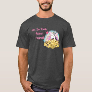 歯科用歯飾りTシャツおもしろいプロフェッショナル Tシャツ