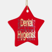 歯科用衛生士セラミックオーナメント セラミックオーナメント (右)