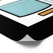 歯科用語サブウェイアート ポスター (角)