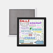 歯科用語サブウェイアート マグネット (正面/裏面)