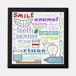 歯科用語サブウェイアート マグネット