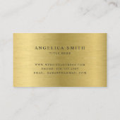 歯科用金ゴールド 予約カード (裏面)