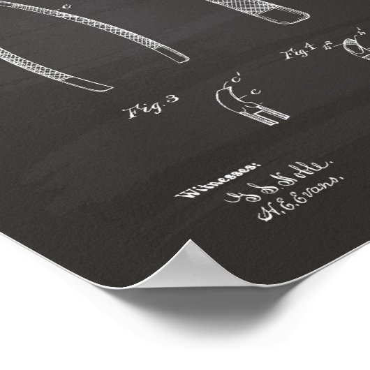 歯科用鉗子1901特許技術カルクボード ポスター (角)