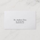 歯科用 – 名刺 (裏面)