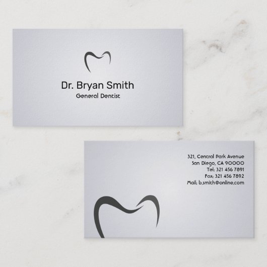 歯科用-名刺 名刺 (正面/裏面)