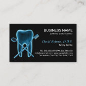 歯科用X線歯ロゴ歯科クリニックアポイントメント 予約カード (正面)