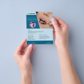 歯科病院のカスタムチラシ チラシ (手)