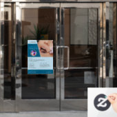 歯科病院のカスタム窓の貼り ウィンドウサイン (オフィスドア)