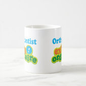 歯科矯正医の非凡なギフトのアイディア コーヒーマグカップ (中央)