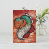 歯科矯正医グリーティングカードへの旅行 カード (スタンド正面)