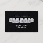 歯科矯正医ブレース歯科医標準名刺 名刺 (正面)