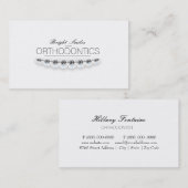 歯科矯正医歯科医歯科サービス名刺 名刺 (正面/裏面)