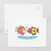 歯科矯正医 ポストカード (正面/裏面)