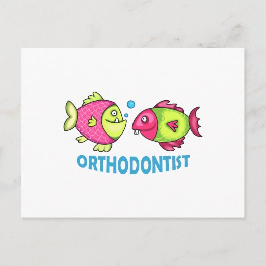 歯科矯正医 ポストカード (正面)