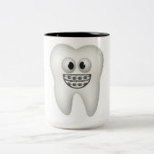 「歯科矯正医」マグカップ ツートーンマグカップ (中央)