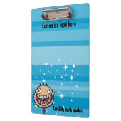 歯科矯正医。 支柱。 オフィスの用箋挟 クリップボード (左)