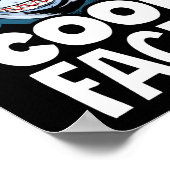 歯科矯正歯科用歯科の歯列矯正器が顔を作クールる ポスター (角)