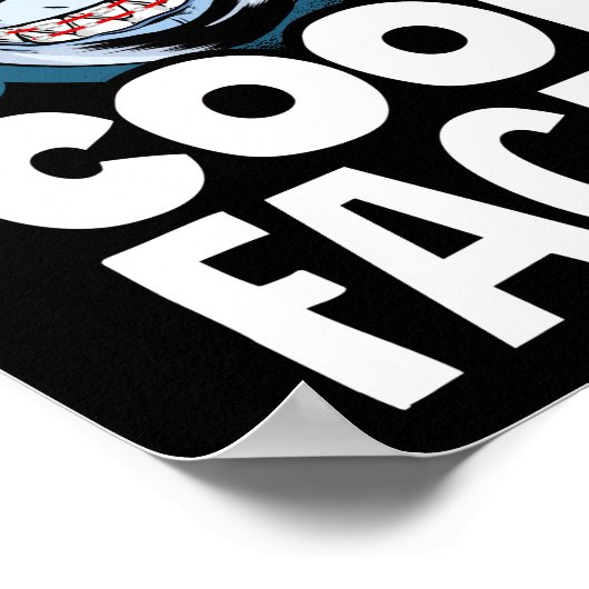 歯科矯正歯科用歯科の歯列矯正器が顔を作クールる ポスター (角)