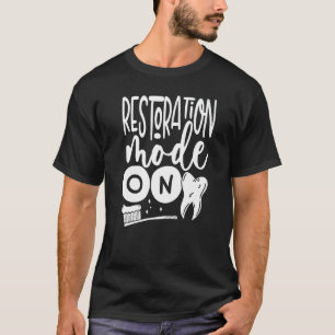 歯科矯正歯科用歯科用歯科治療技術の修復モード Tシャツ