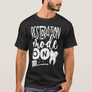 歯科矯正歯科用歯科用歯科治療技術の修復モード Tシャツ