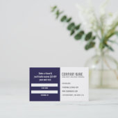 歯科紹介名刺 紹介カード (スタンド正面)