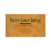 歯科練習用名刺