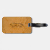 歯科練習用荷物タグ ラゲッジタグ (裏面横)