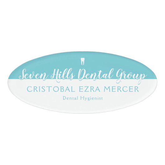 歯科職員 名札 (正面)