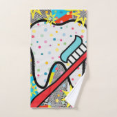 歯科芸術 バスタオルセット (ハンドタオル)