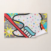 歯科芸術 バスタオルセット (ハンドタオル)