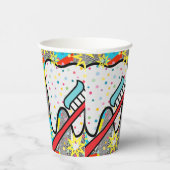 歯科芸術 紙コップ (右)