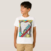 歯科芸術 Tシャツ (正面フル)