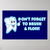 歯科衛生ポスター ポスター (正面)