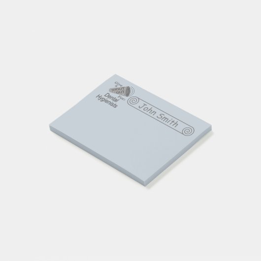 歯科衛生士のために大声で4x3 ポストイット (アングル)