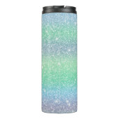 歯科衛生士スパークルレインボーグリッターグリーン タンブラー (裏面)