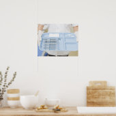 歯科衛生士保持トレイ ポスター (キッチン)