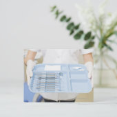 歯科衛生士保持トレイ ポストカード (スタンド正面)