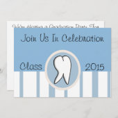 歯科衛生士卒業党招待状2015 招待状 (正面/裏面)