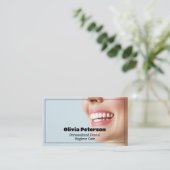 歯科衛生士歯科医 名刺 (スタンド正面)
