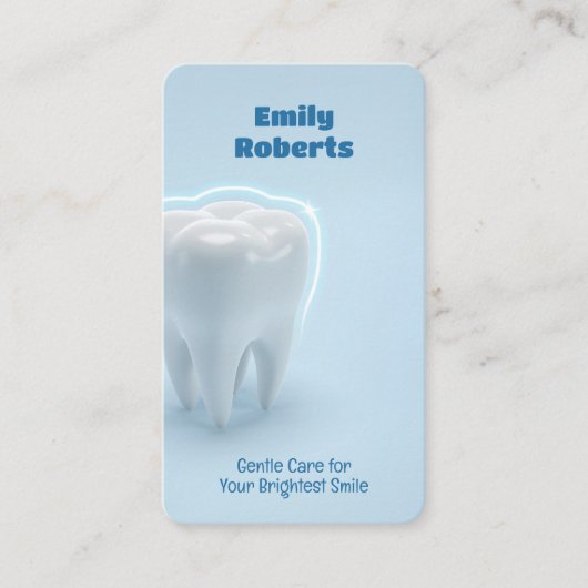 歯科衛生士歯科医 名刺 (正面)