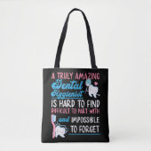 歯科衛生士歯科A本当に素晴らしい歯科 トートバッグ (正面)