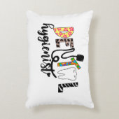 歯科衛生士装飾用クッション アクセントクッション (正面(垂直))