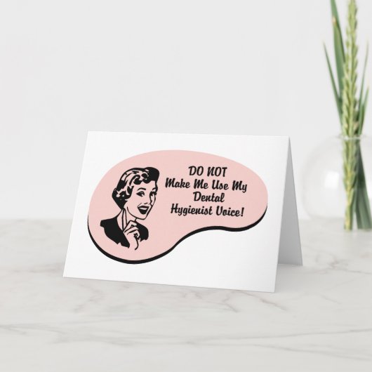 歯科衛生士 カード (正面)