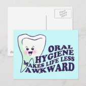 歯科衛生士 ポストカード (正面/裏面)